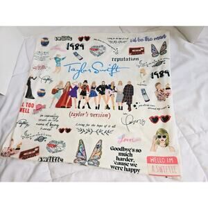 Taylor Swift 17x17" Throw Pillow Cover Swiftie Decor Decoration Fan Love Cute